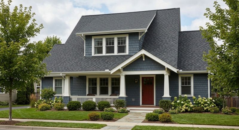 A Frame Roof Installation in Mahoning County, OH