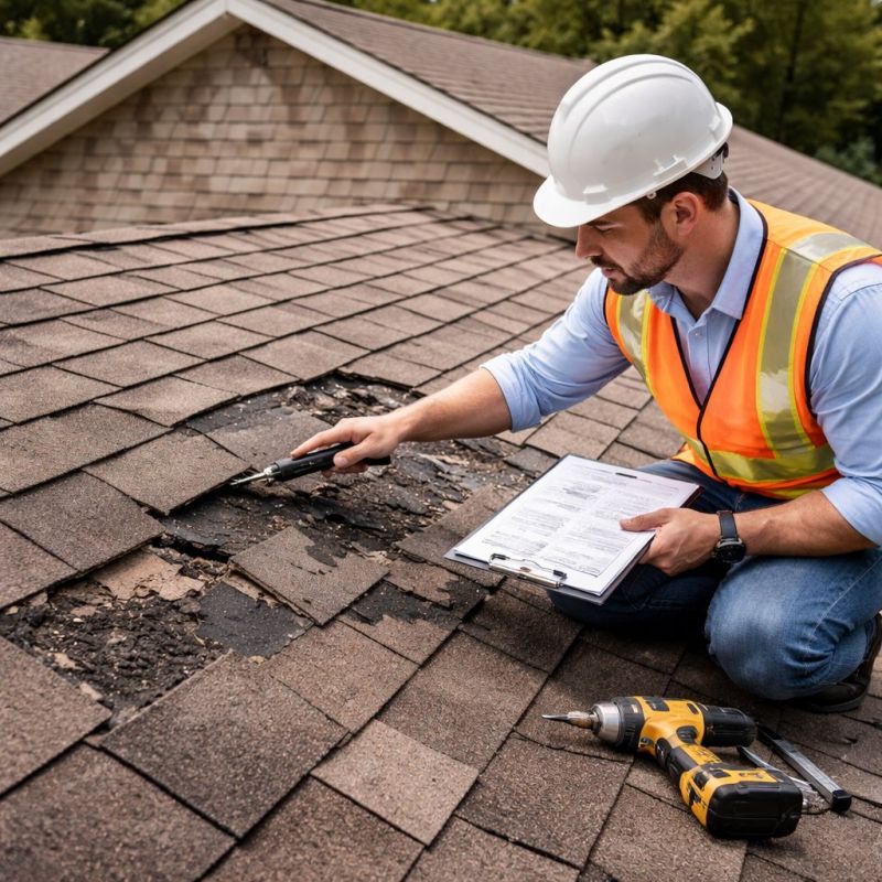 Asphalt Roof Inspection in New Wilmington, PA