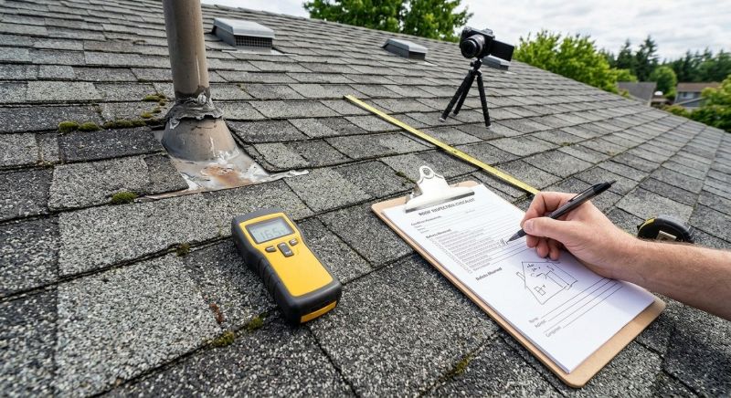 Asphalt Roof Inspection in Youngstown, OH
