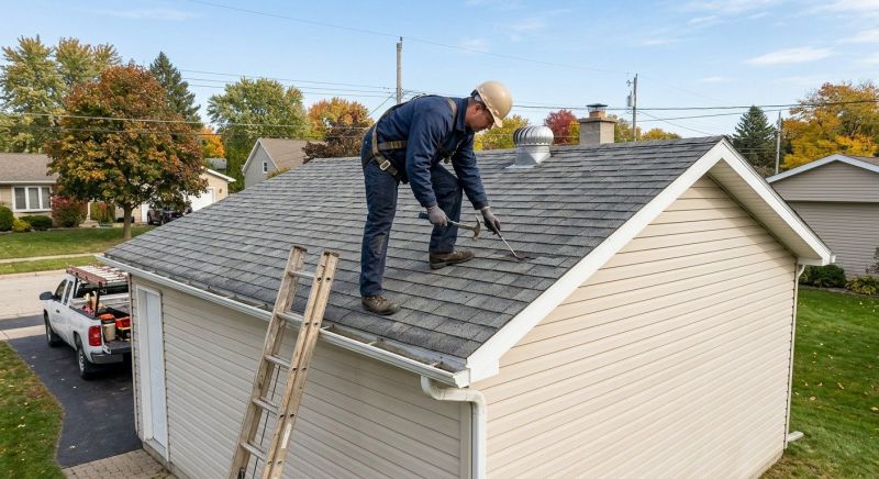Asphalt Roof Inspection in Youngstown, OH