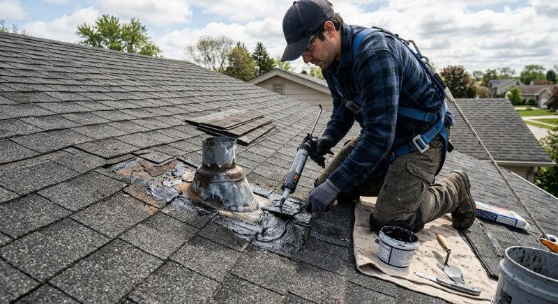 Asphalt Roof Leak Repair in Columbiana, OH