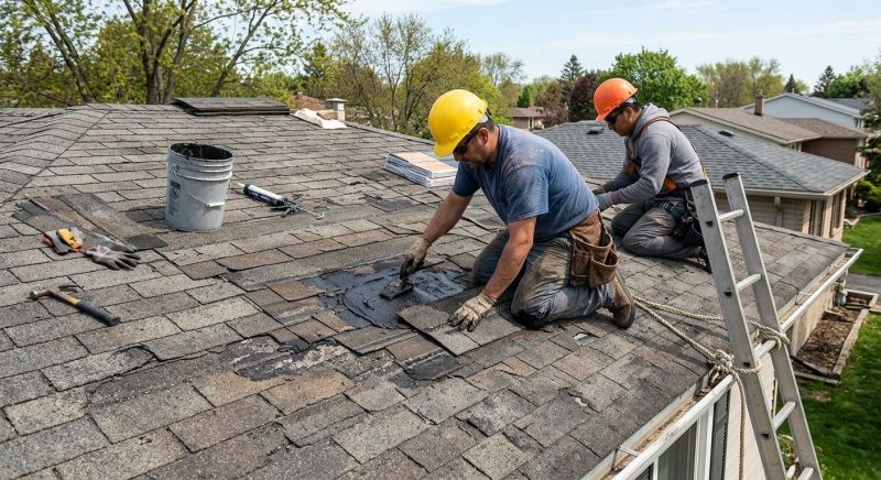 Asphalt Roof Repair in Columbiana, OH