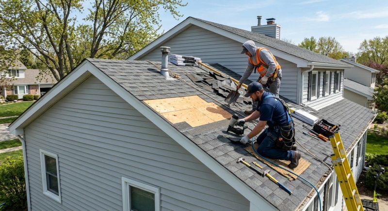 Asphalt Roof Repair in New Castle, PA