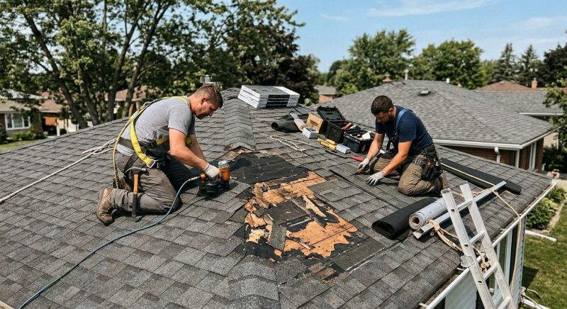 Asphalt Roof Repair in New Wilmington, PA