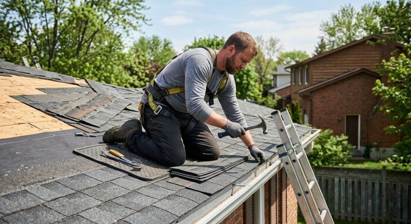 Asphalt Shingles Repair in Campbell, OH