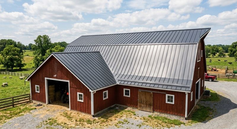 Barn Roof Replacement in Cortland, OH