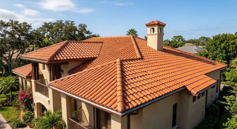 Barrel Tile Roof Installation in Mahoning County, OH