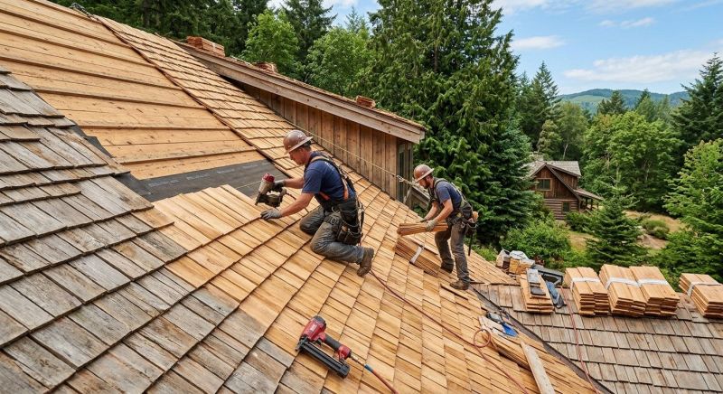 Cedar Roof Installation in Enon Valley, PA