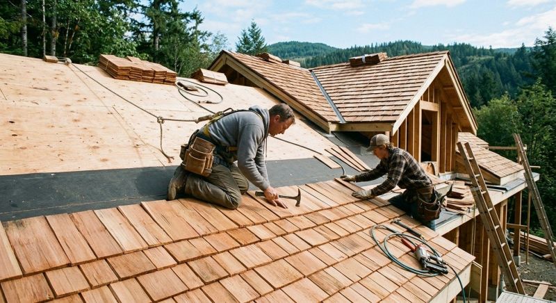 Cedar Roof Installation in Enon Valley, PA