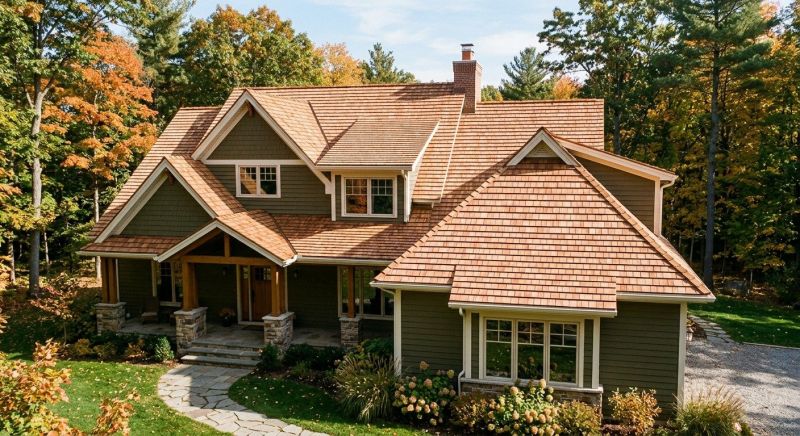 Cedar Roof Installation in Hubbard, OH