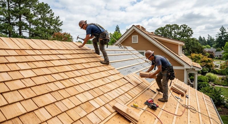 Cedar Roof Installation in Mahoning County, OH
