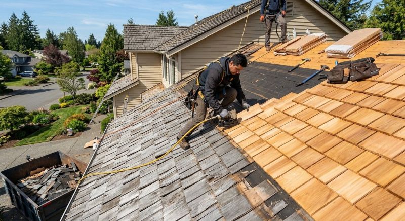 Cedar Roof Replacement in Vienna, OH