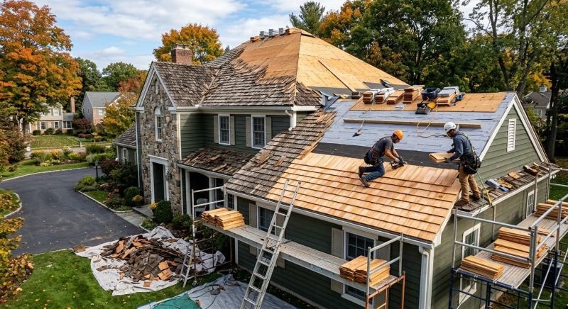 Cedar Roof Replacement in Volant, PA