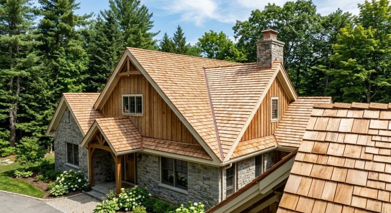 Cedar Shake Roof Construction in Campbell, OH