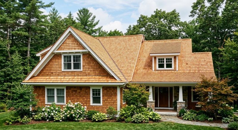 Cedar Shake Roof Construction in New Wilmington, PA