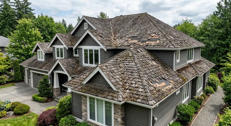 Cedar Shingles Replacement in Campbell, OH