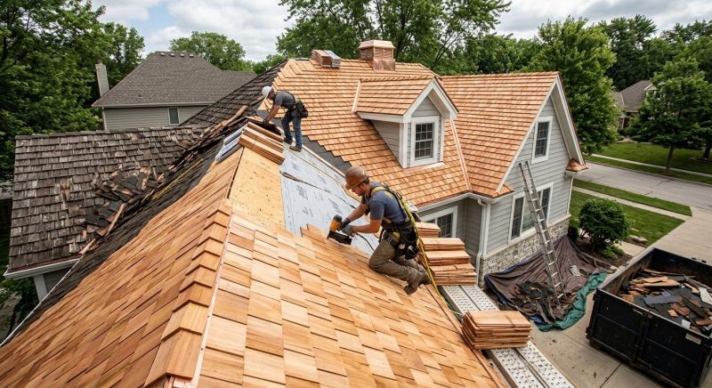 Cedar Shingles Replacement in Youngstown, OH
