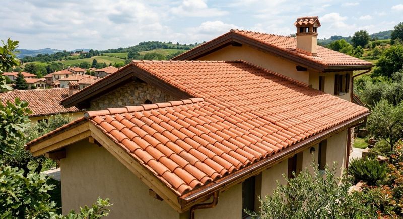 Clay Roof Installation in Girard, OH