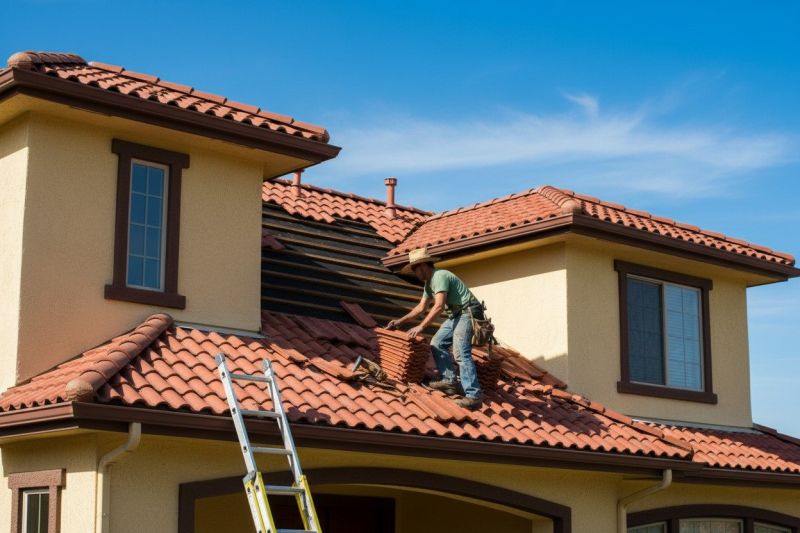 Clay Roof Leak Repair in Mahoning County, OH