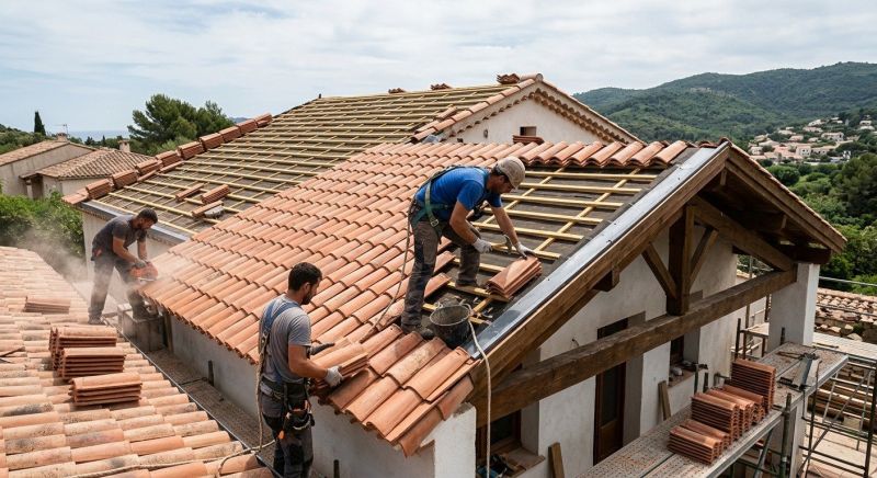 Clay Tile Roofing Installation in Mahoning County, OH