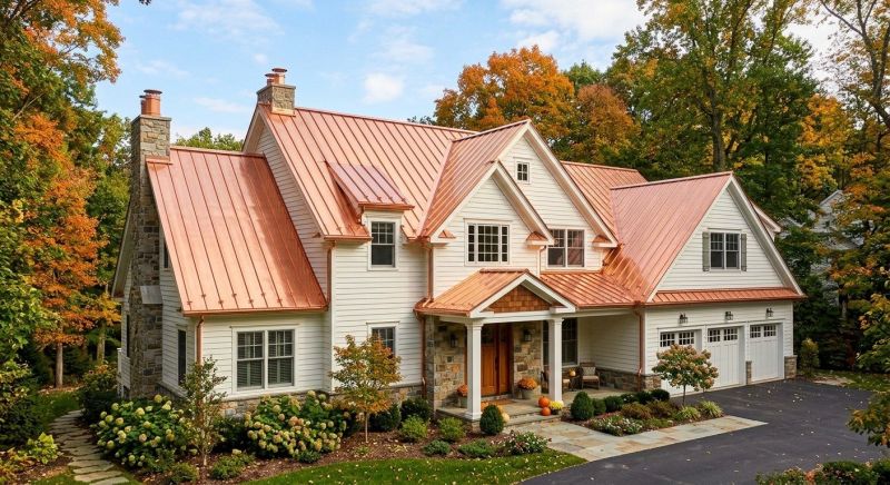 Copper Roof Replacement in Mahoning County, OH