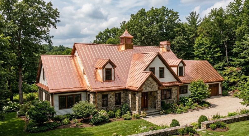 Copper Roof Replacement in Mahoning County, OH