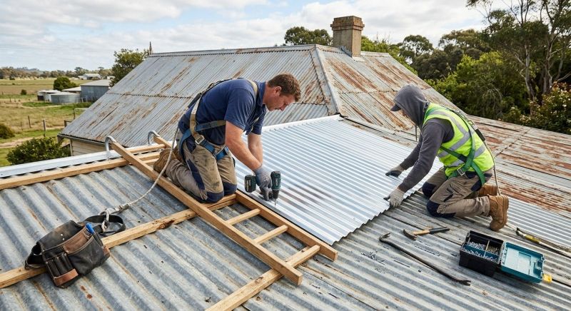 Corrugated Roof Repair in New Wilmington, PA