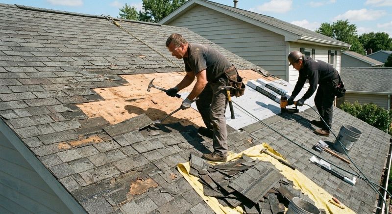 Damaged Roof Repair in Berlin Center, OH