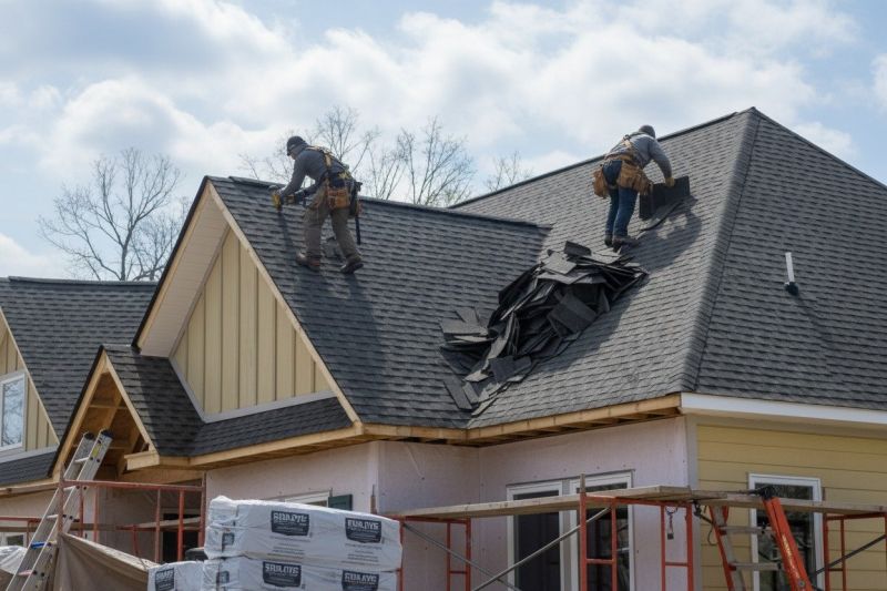 Damaged Roof Replacement in Hubbard, OH