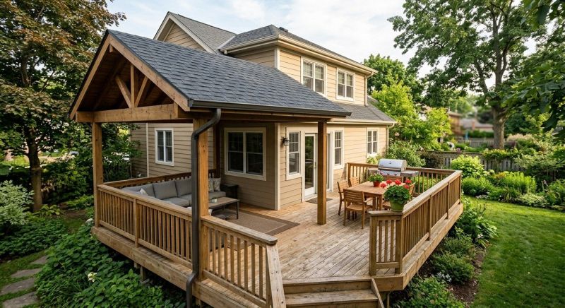Deck Roof Construction in Mahoning County, OH