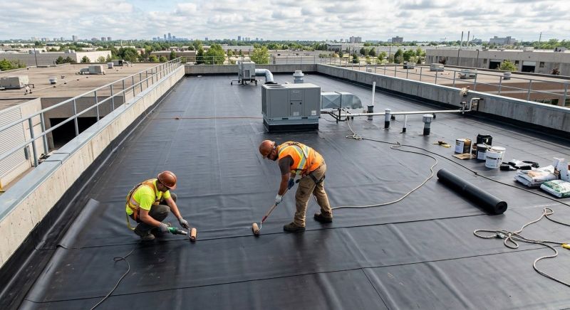 Epdm Roof Installation in Lisbon, OH