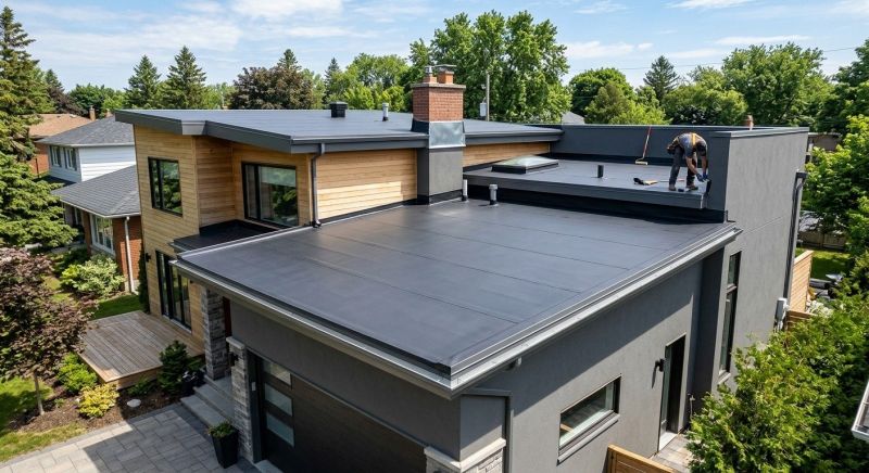 Epdm Roof Installation in North Benton, OH