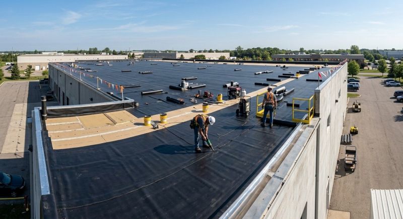 Epdm Roof Installation in North Benton, OH