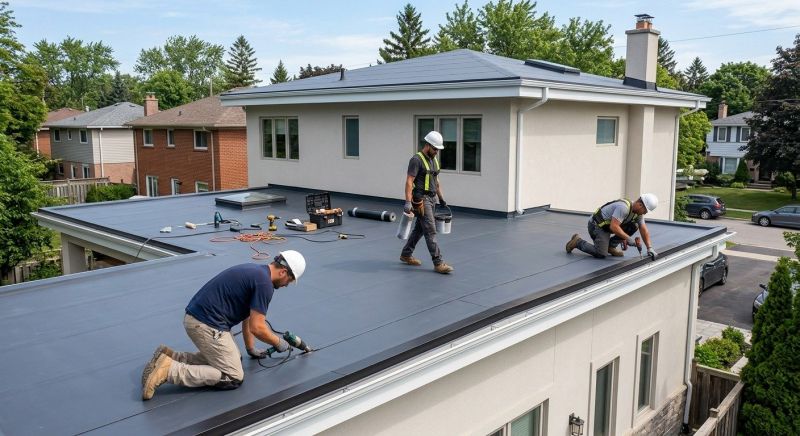 Flat Roof Installation in Alliance, OH