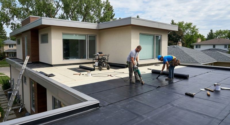 Flat Roof Installation in Struthers, OH