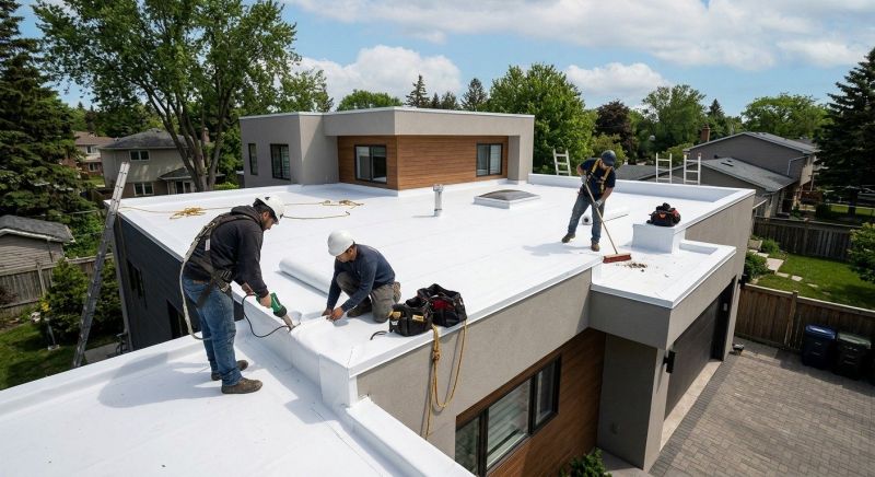 Flat Roof Installation in Warren, OH