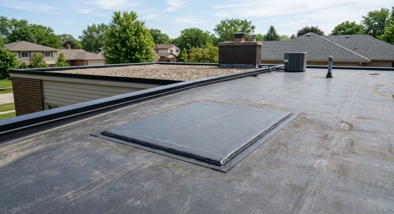 Flat Roof Repair in Cortland, OH
