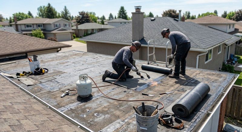 Flat Roof Repair in Enon Valley, PA
