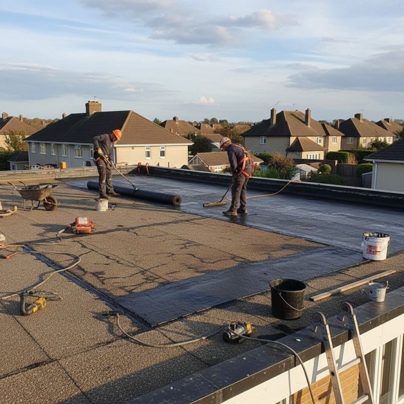 Flat Roof Repair in Enon Valley, PA