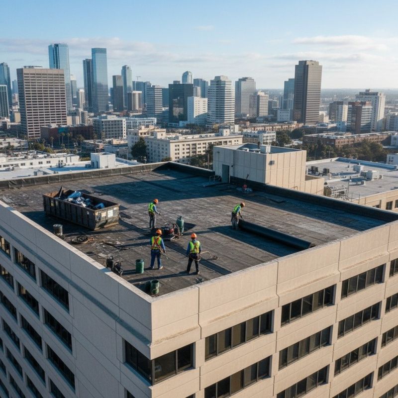 Flat Roof Replacement in Youngstown, OH