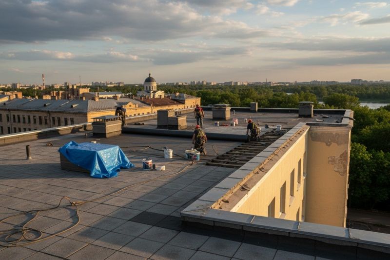 Flat Roof Replacement in Youngstown, OH