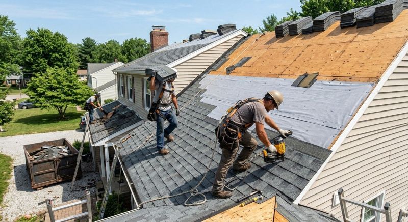 Hip Roof Shingle Replacement in Mahoning County, OH