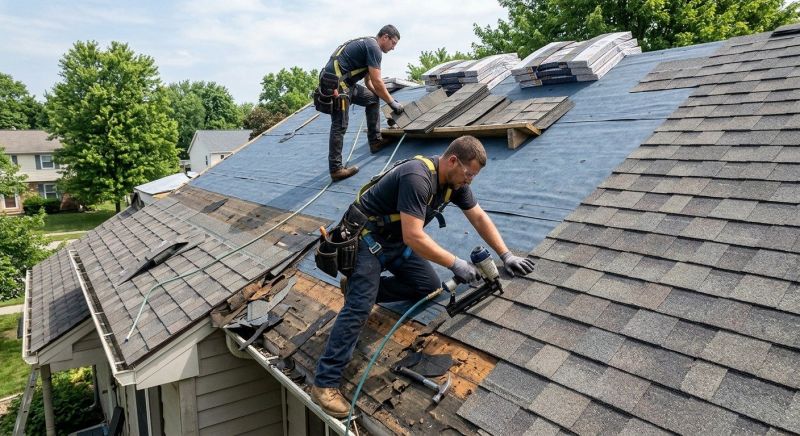 Hip Roof Shingle Replacement in Mahoning County, OH