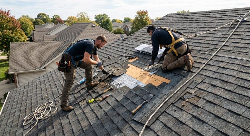 House Roof Repair in Cortland, OH