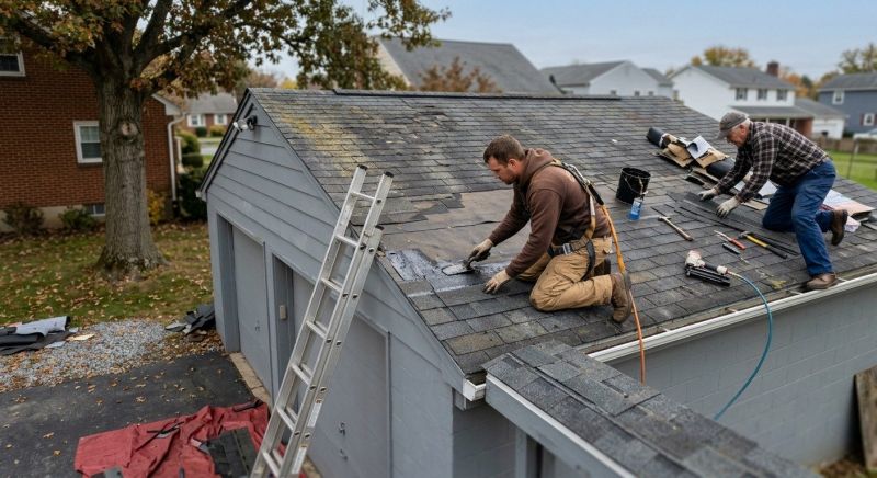House Roof Repair in North Benton, OH