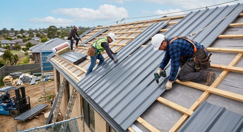 Metal Roof Installation in Campbell, OH