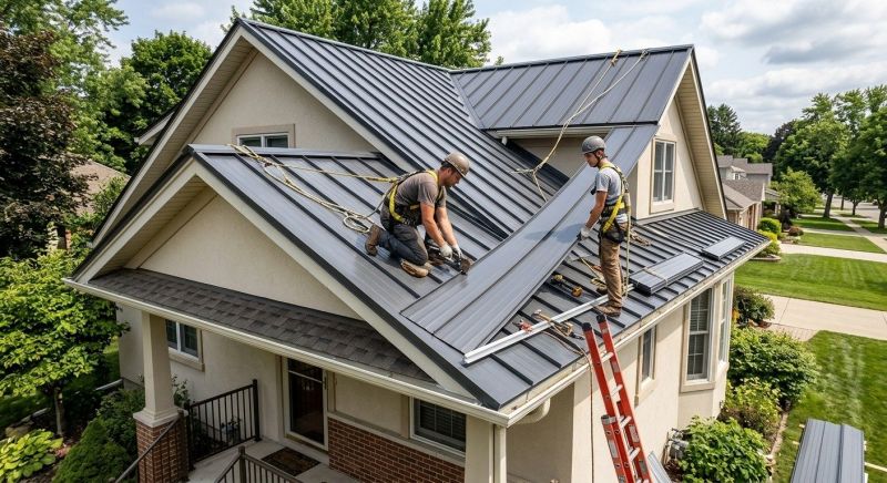 Metal Roof Installation in Homeworth, OH