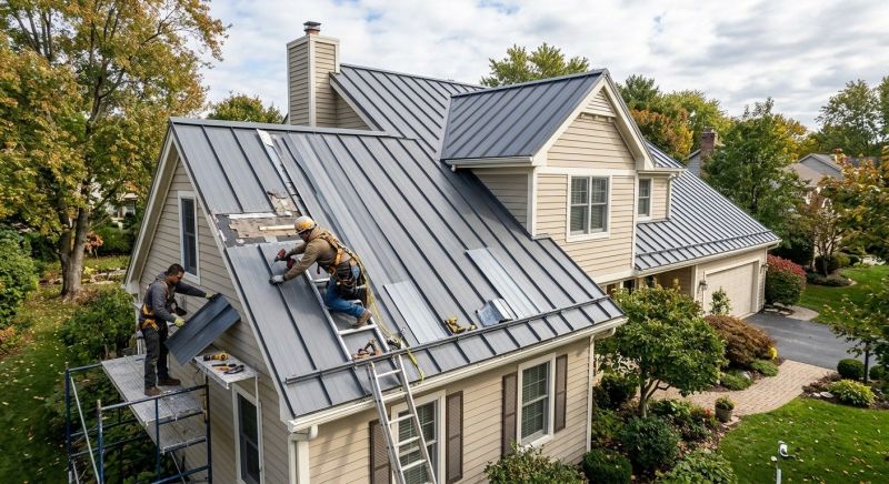 Metal Roof Repair in Canfield, OH