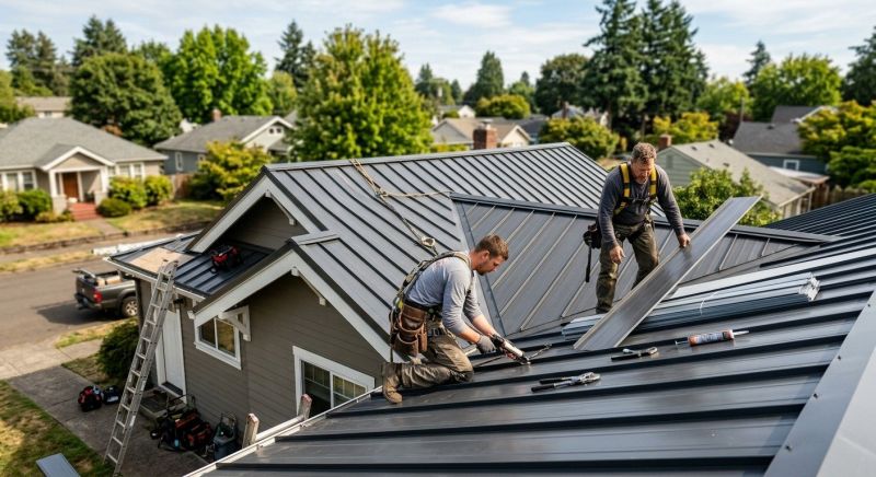 Metal Roof Repair in New Castle, PA