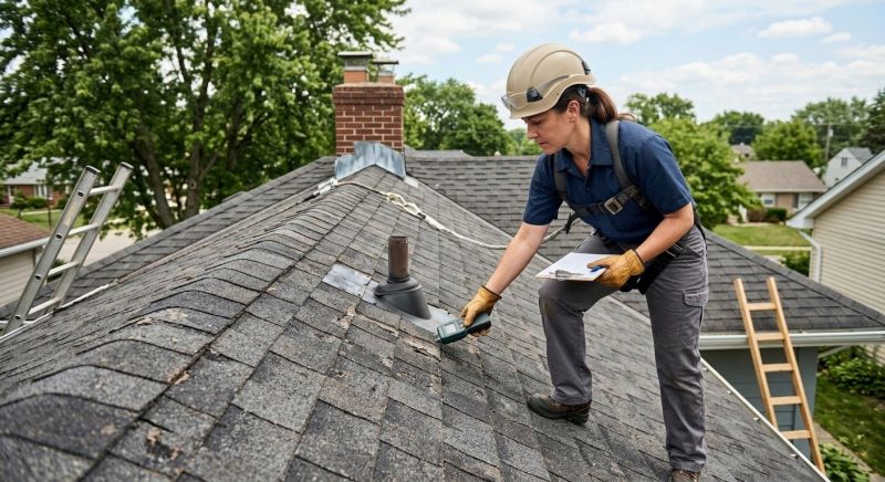 Roof Damage Inspection in Mahoning County, OH